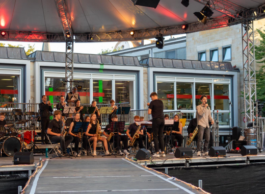 Big Band auf der Kulturnacht